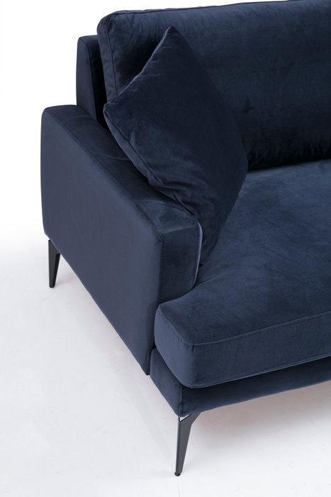 Atelier Del Sofa Papira Sofá de 2 plazas - Azul marino